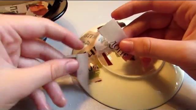 DIY Папье-маше тарелка/МК смотреть онлайн
