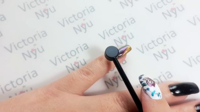 Стемпинг обычным клеем для фольги ? Beauty Big Bang ? Stamping with regular foil glue. смотреть онлайн