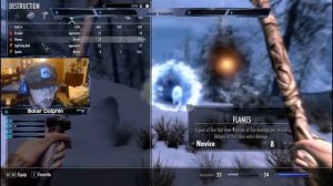 Dolphin plays Skyrim Special Edition part 4 Winterhold college continued