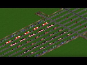 OpenTTD Обзор NewGRF: Русские поезда 32bpp графики