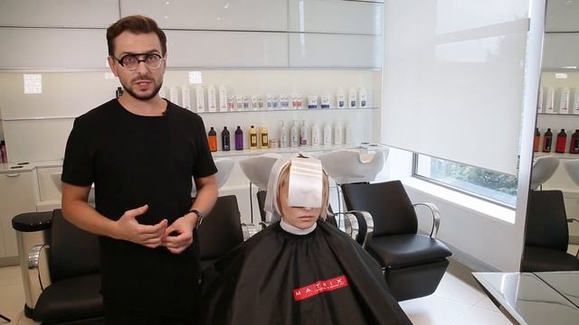 Трендовое окрашивание в стиле Стробинг