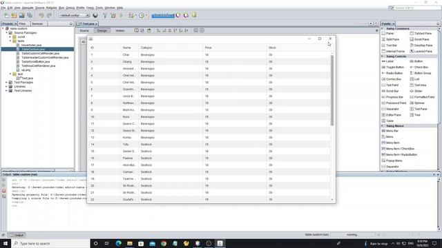 Java Swing - JTable Custom Word Wrap Text with Auto Resize Row смотреть онлайн