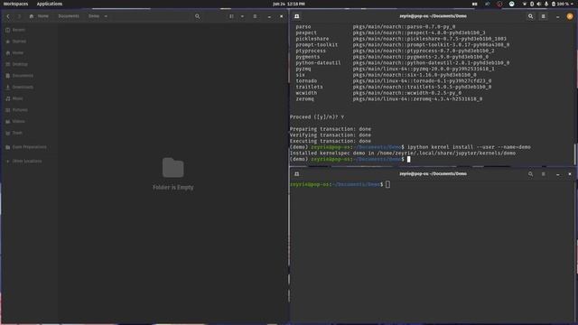 How to create Conda environment | Add kernel in Jupyter notebook (Linux)