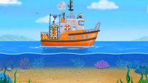 Развивающая игра для детей собери кораблики!!!