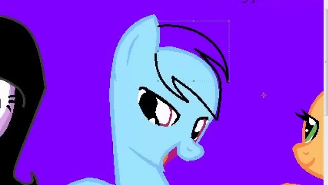My Little Pony - Рисунок в Paint #2 смотреть онлайн