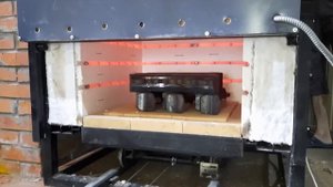 Печь для закалки и отпуска металлов с выкатным подом