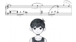 OMORI: 001 - "Title" (Piano Sheet Music)