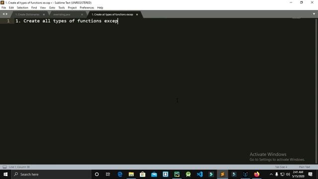 14. Introduction to Functions in Python- How to Create a Function and More about Return Statement