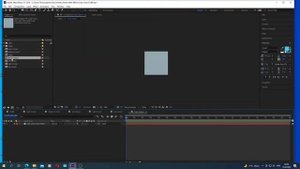 3D куб в After Effects
