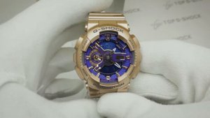 Casio G-Shock GMA-S110GD-2A обзор наручных часов от Интернет-магазина TopGShop.ru