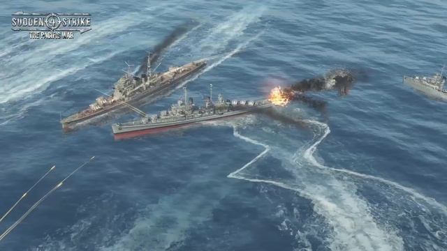 Дополнение "The Pacific War" для игры Sudden Strike 4! смотреть онлайн