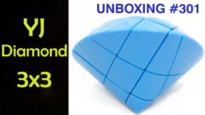 Unboxing №301 YJ Diamond 3x3. Обзор