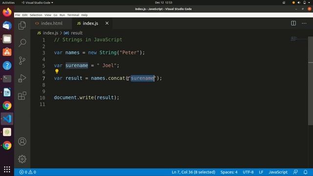Strings in JavaScript  #16 - Programming With Joel