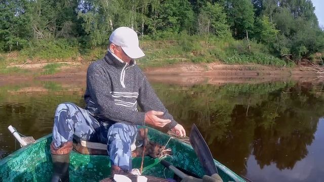 Рыбалка на Вятке , рыба леску рвёт. смотреть онлайн