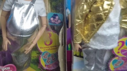 БЕРЕМЕННЫЕ КУКЛЫ БАРБИ С МАЛЫШАМИ! Тройня и прозрачный живот) Обзор коллекции Даринелка куклы видео