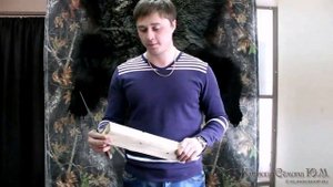 Тестирование ножа из алмазной стали ХВ5 «Муромец» видео