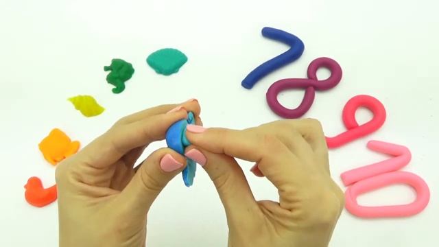 Видео для самых маленьких. Лепим из пластилина смотреть онлайн