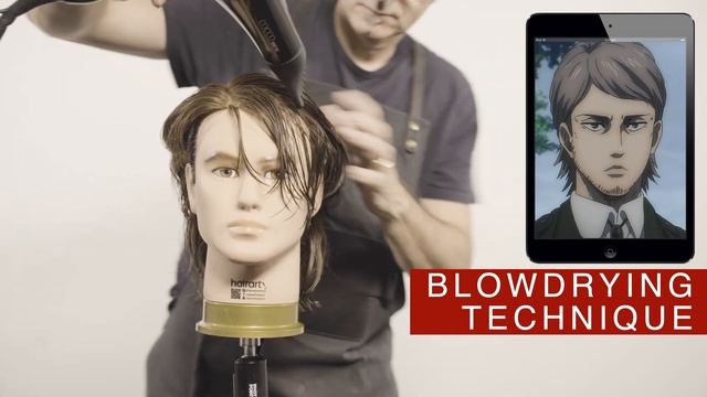 JEAN KIRSTEIN MULLET HAIRCUT  ATTACK on TITANS (TUTORIAL) cosplay ジャン・キルシュタイン