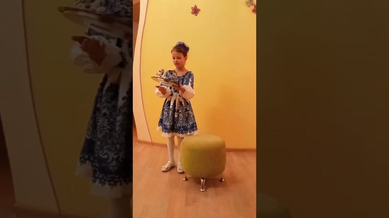 стихотворение "Гжель". Анна Садакова смотреть онлайн