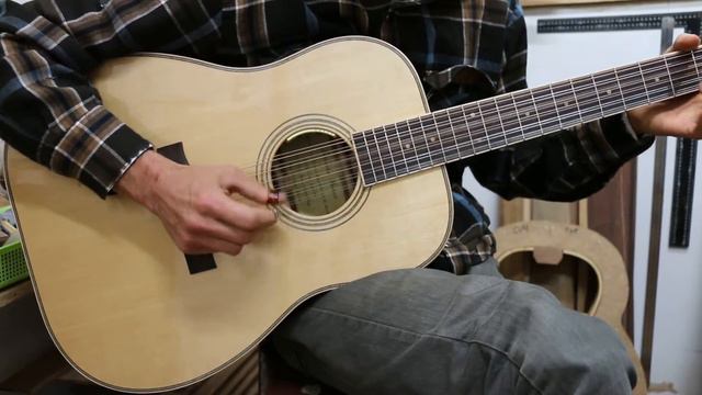 Benavides 12 string Dreadnought смотреть онлайн
