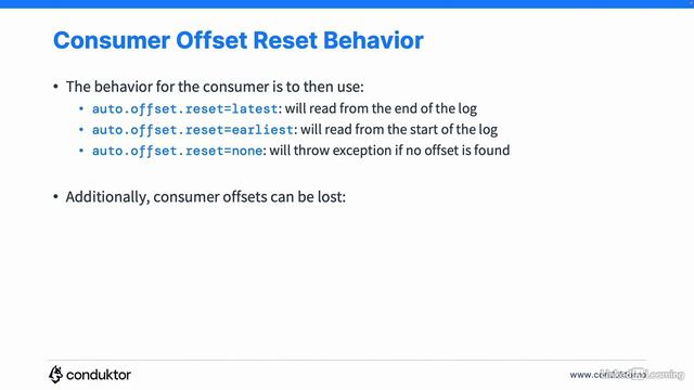 9.13_Consumer offset reset behavior - OpenSearch Consumer and Advanced Consumer Configurations смотреть онлайн