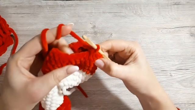 Вязаные зайки крючком часть 2.