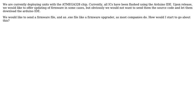Arduino: Firmware update for remote situations смотреть онлайн