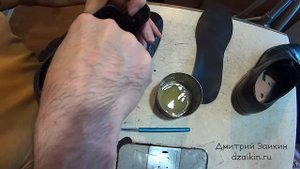 Заканчиваем работу с LOUIS VUITTON замена задников, стелек, уход. Ремонт обуви