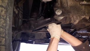 Mercedes-Benz W220 замена внутреннего рулевого наконечника