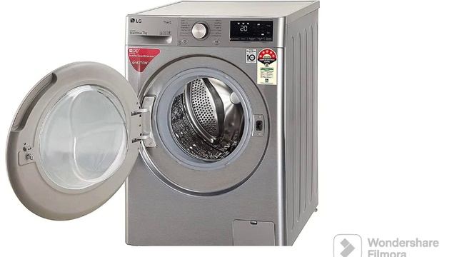 LG 7 kg 5 Star Inverter Wi-Fi Fully-Automatic Front Loading Washing Machine (FHV1207BWP with Steam) смотреть онлайн