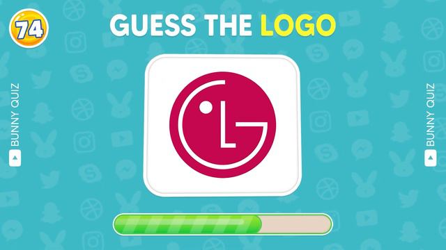 Guess the Logo in 3 Seconds | 150 Famous Logos | Logo Quiz 2024 | Bunny Quiz смотреть онлайн