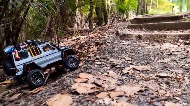 Rc crawler MN86ks trailing in Murphys Bush reserve #rc #rccrawler #mn86ks #amg #g63 #brabus