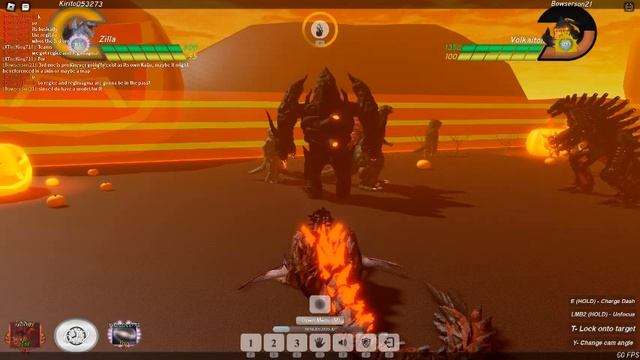 Roblox Project Kaiju 4.0 - A Wild Volkaiton! смотреть онлайн