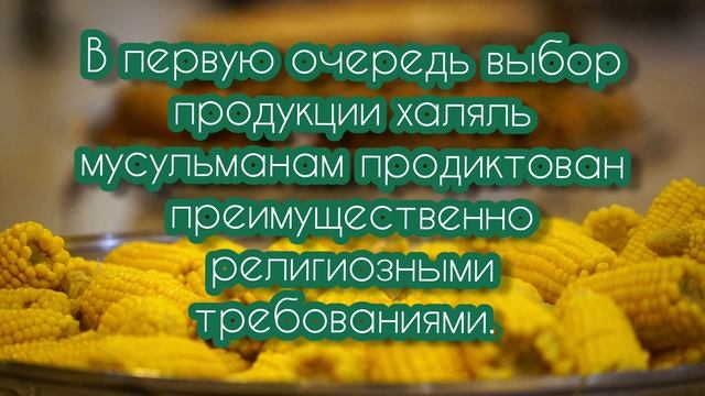 ?ПРОДУКЦИЯ ХАЛЯЛЬ, ЧТО ЭТО ТАКОЕ?