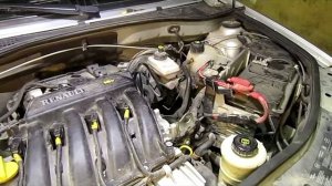 Финальная часть установки ремня ГРМ и роликов Рено 16V