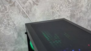 Корпус AeroCool Python [Python-G-BK-v1] , сборка пк