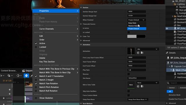 02 Character Animation In Sequencer