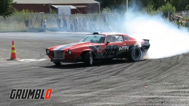 1971 Chevrolet Camaro RS 6.2l LS3 Drift Car - Builds Series смотреть онлайн