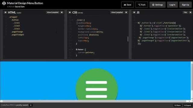Codepen.io - размещаем свои Frontend проекты