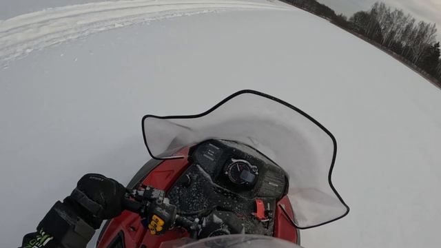 Зимнее озеро. РМ ФРОНТИР 1000 и ЛИНКС 49 смотреть онлайн