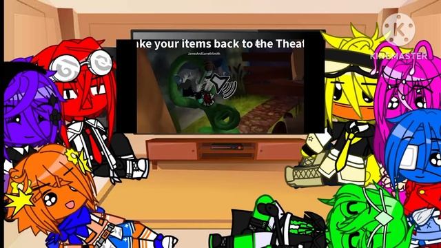 ||Rainbow friends react to funny moments|| Gacha club|| смотреть онлайн