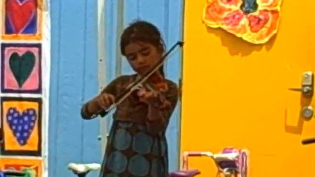 Kindergarten graduation - violin - June 2009