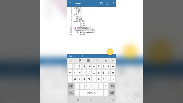 Python programming  Basic programs using pydroid 3