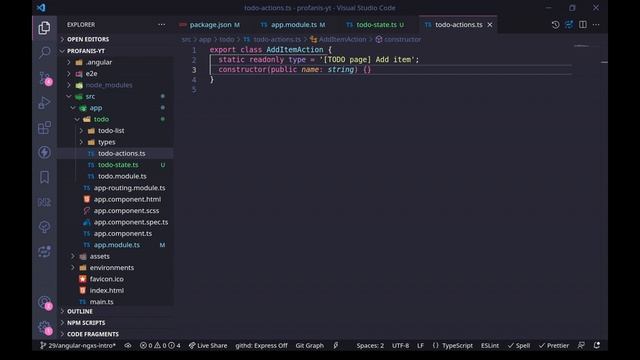 Learn How To Use State Management in Angular with NGXS смотреть онлайн