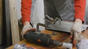 Обзор насадки на дрель - просечные ножницы Штурм! для металлочерепицы и не только.