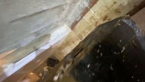 Демонтаж балки перекрытия потолка погреба(часть 4)