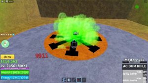 [Super Human+Ice+Soul Cane+Acidum Rifle] Blox Fruits Combo