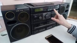 Panasonic RX-DT 690. Блютуз модуль вместо CD