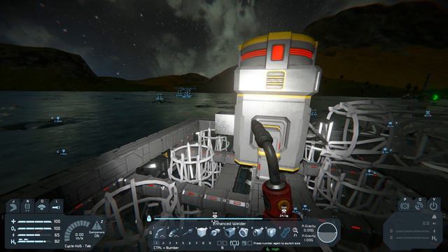 Space Engineers S2 E08 Vertically Mining Ship смотреть онлайн