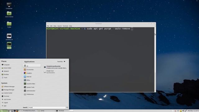 Uninstall program in Linux Mint or Ubuntu using Terminal смотреть онлайн